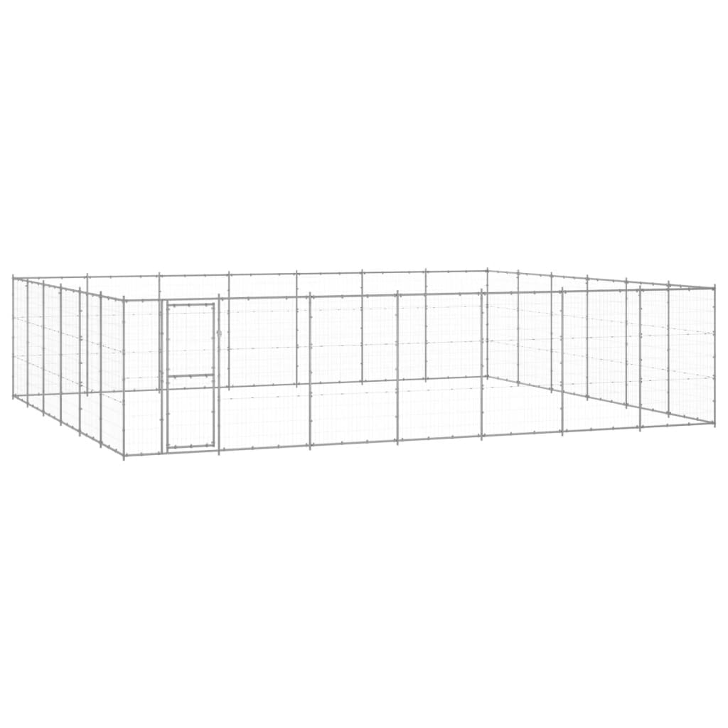 Perrera De Exterior De Acero Galvanizado 50,82 M²_1