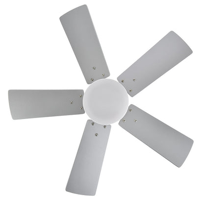 Ventilador Dc Marta 36w Niquel 5 Aspas Rev. Haya/plata 41x76d 3240lm C/ Remoto, Memoria Y Temporizador 3000k,4000k,6000k_2