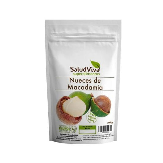 Nozes de Macadâmia Bio Salud Viva 200 g