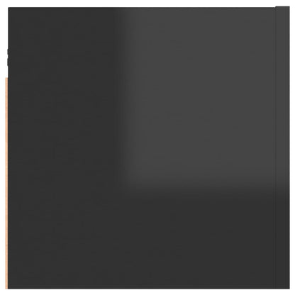 Mesita De Noche Madera De Ingeniería Negra 30,5x30x30 Cm_4