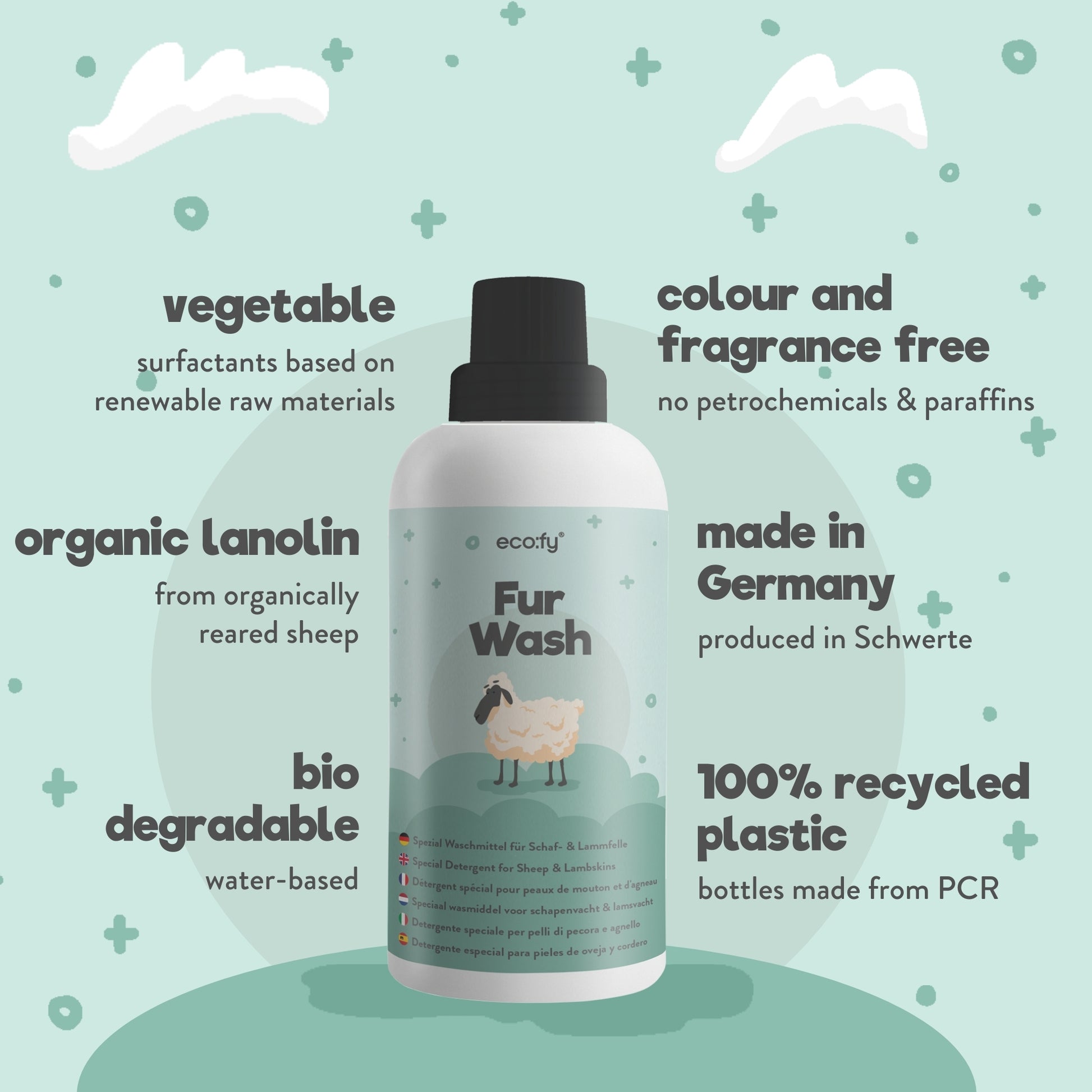 Detergente Especial Para Pieles De Oveja Y Cordero - Eco:fy - 2,5 L_2