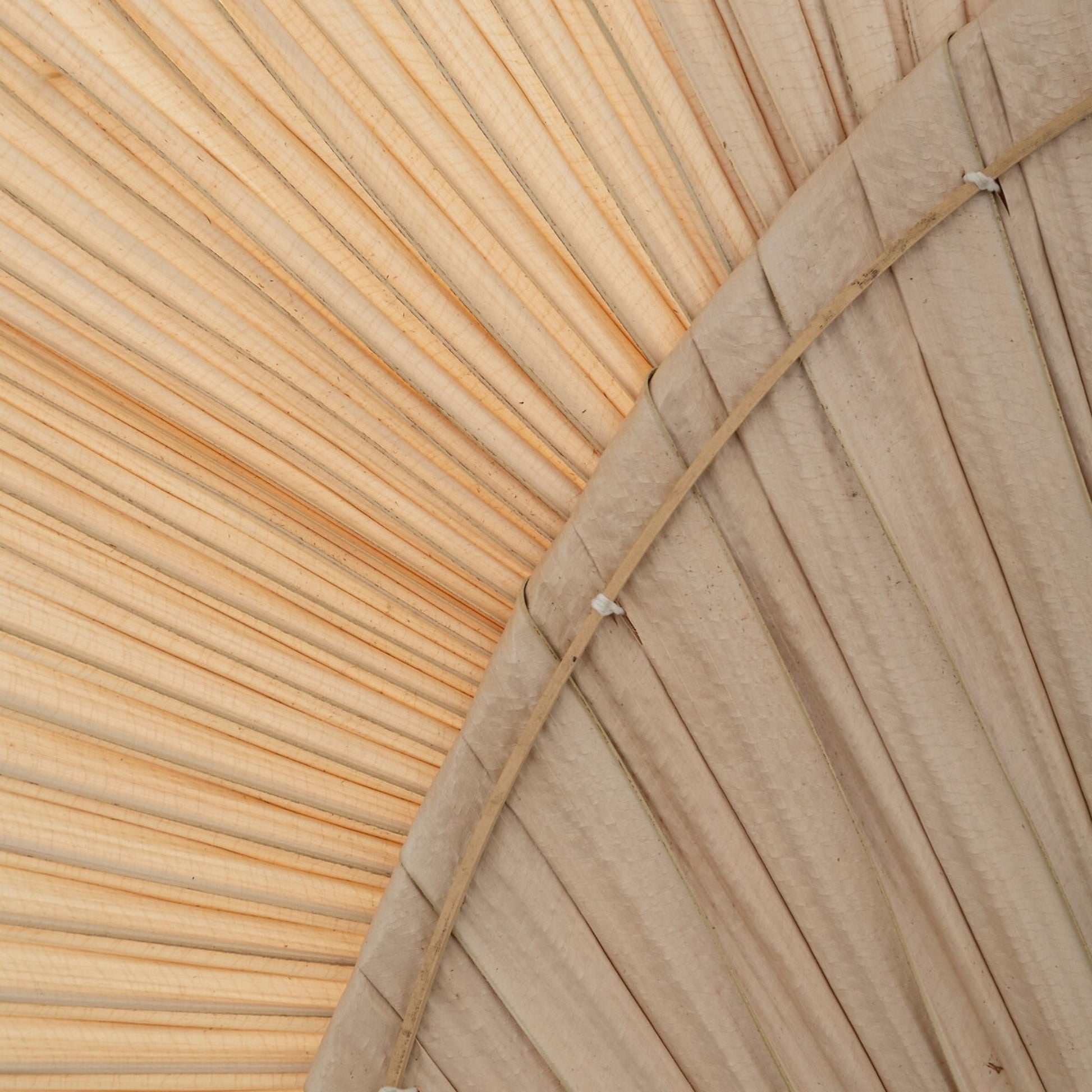 Decoración De Pared Selma Bambú Y Hoja De Palma