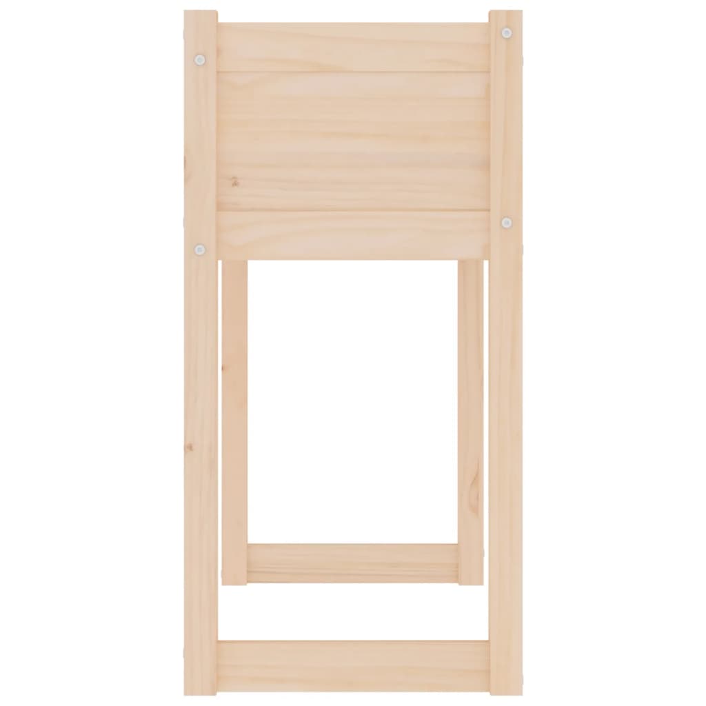 Jardinera De Madera Maciza De Pino 78x40x81 Cm_5