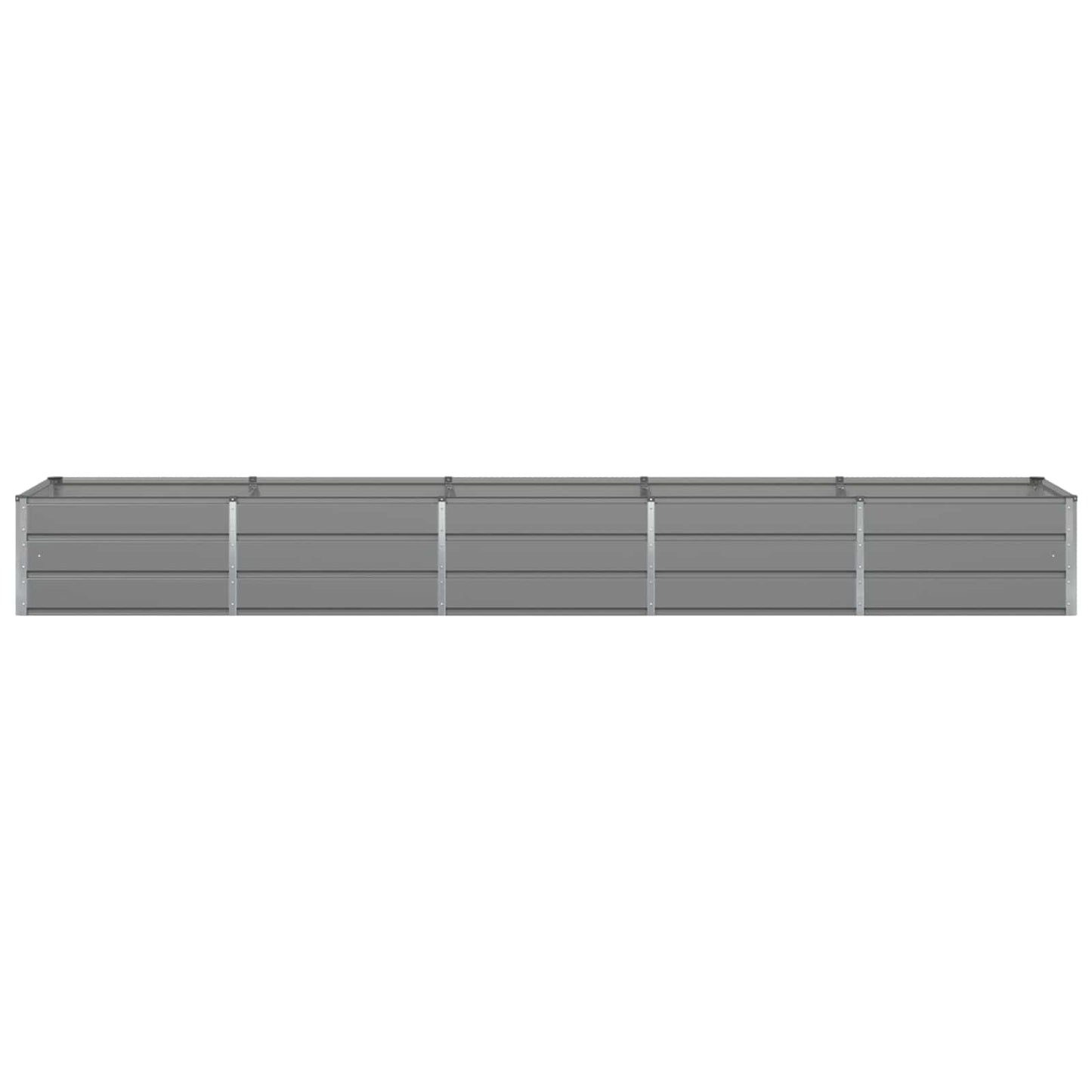 Jardinera Gris Claro 400 X 80 X 45 Cm Acero_2
