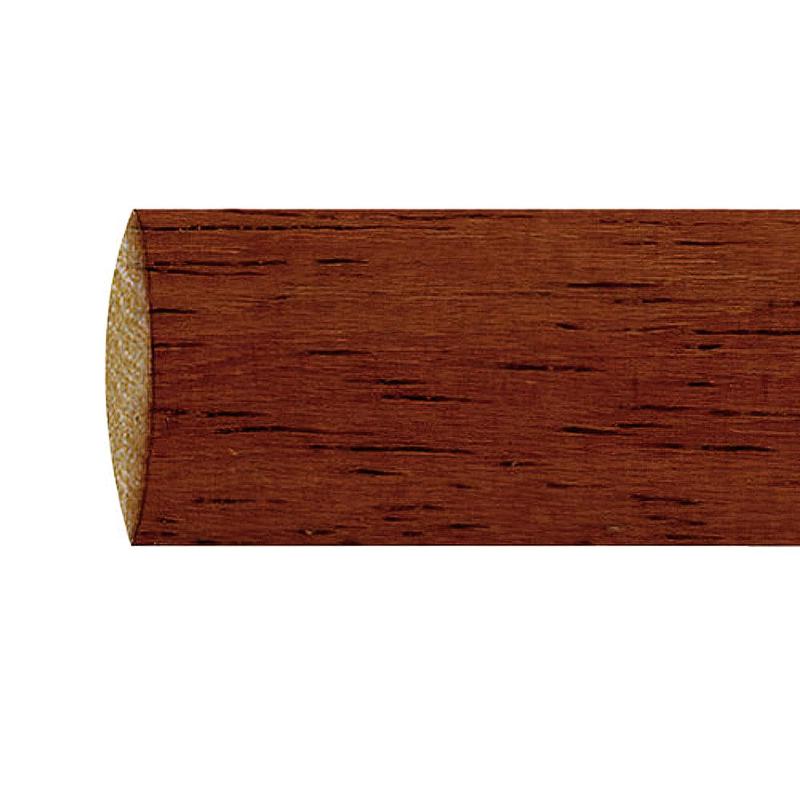 Barra Madera Lisa 2,1 Metros X 28 Mm. Nogal_0