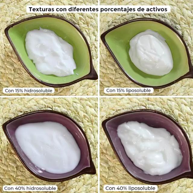 Creme base biológico certificado. Camassia