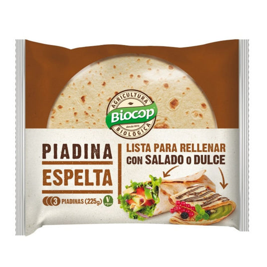 Piadina de Espelta Orgânica Biocop 225 g