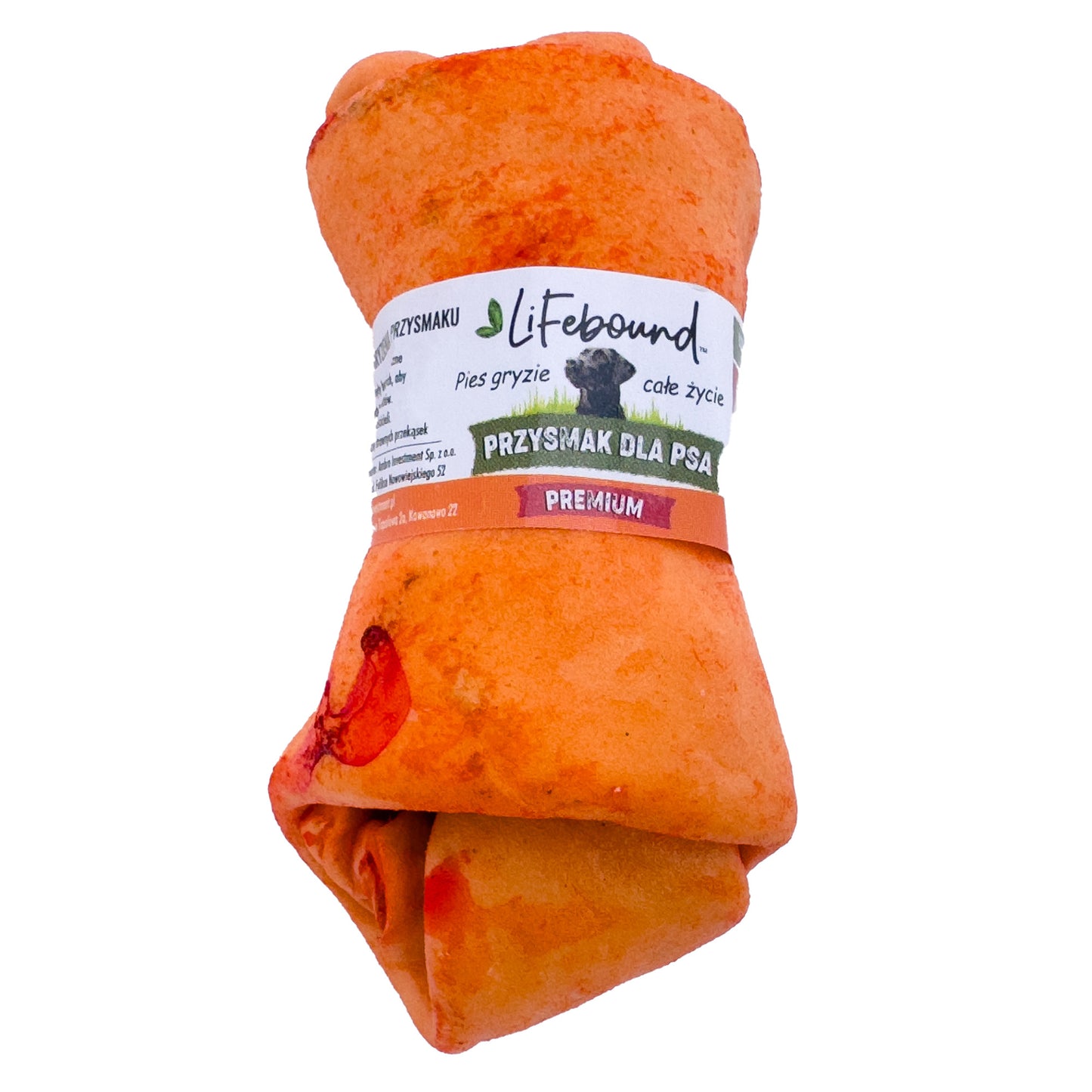 Lifebound - Hueso Masticable Natural Para Perros De Cuero De Ternera En Forma De Hueso Sabor Miel - 10 Piezas M_0