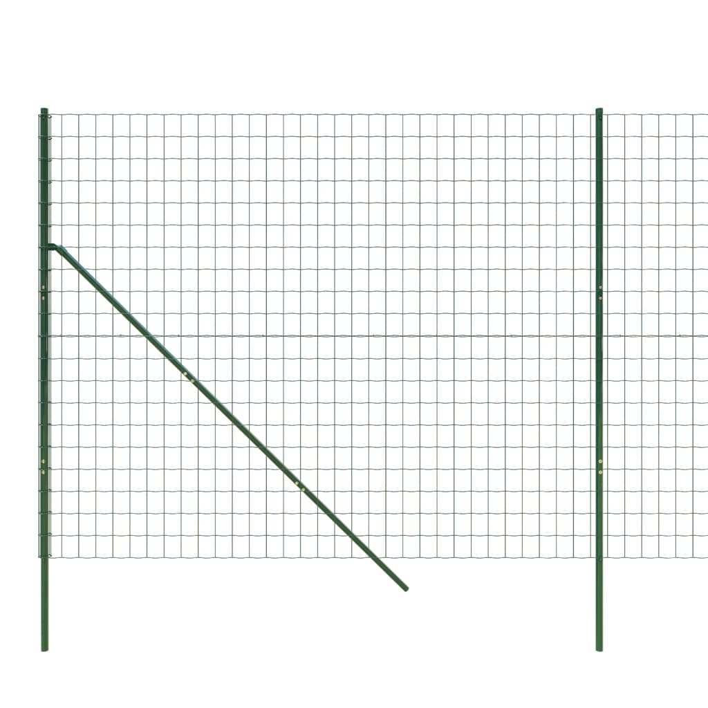 Cerca De Alambre De Acero Galvanizado Verde 1,4x10 M / Vetonek_2