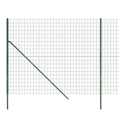 Cerca De Alambre De Acero Galvanizado Verde 1,4x10 M / Vetonek_2