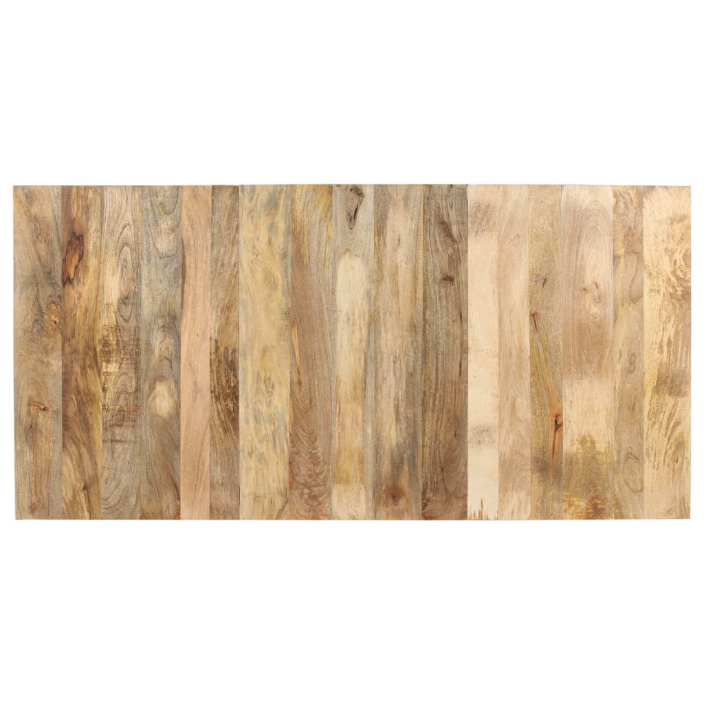 Mesa De Comedor De Madera Maciza De Mango 180x90x76 Cm_2
