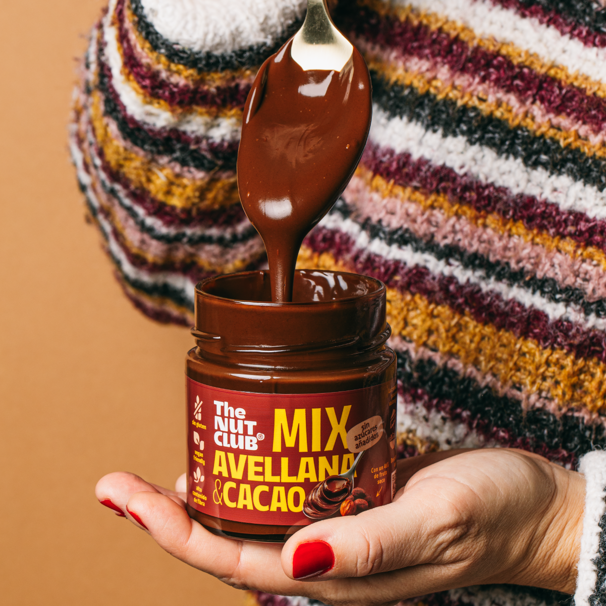 Pack crema de avellanas y cacao 6 uds The Nut Club 1200g_3