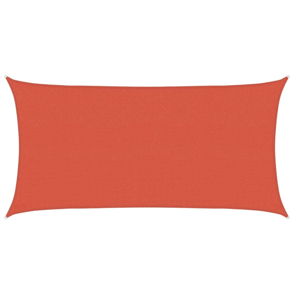 Vidaxl Toldo De Vela Hdpe Terracota 160 G/m² 2x4 M_0