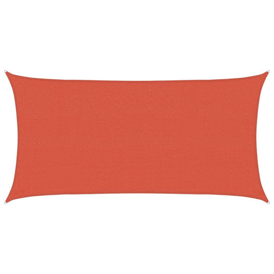 Vidaxl Toldo De Vela Hdpe Terracota 160 G/m² 2x4 M_0