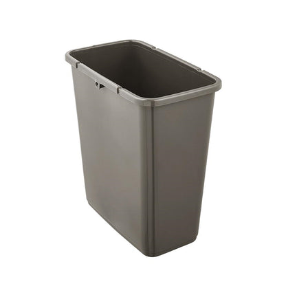 Papelera 29,5 X 18 X 36,5, Eco Gris_2