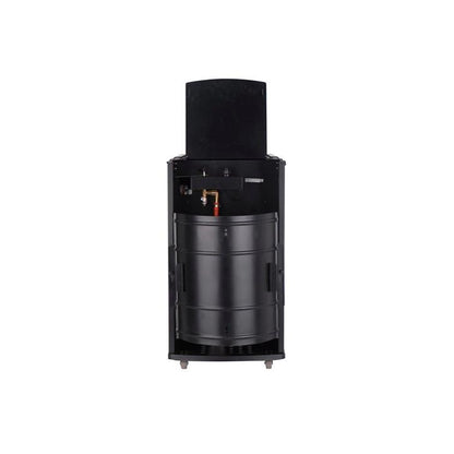 Fogão a gás portátil Manhattan metalizado Fireside 3,4 kW 