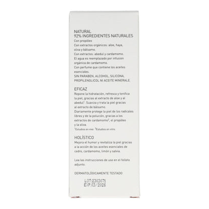 Creme-Gel Hidratante/ Textura Fresca Não Oleosa com Cedro e Própolis Apivita 50 ml