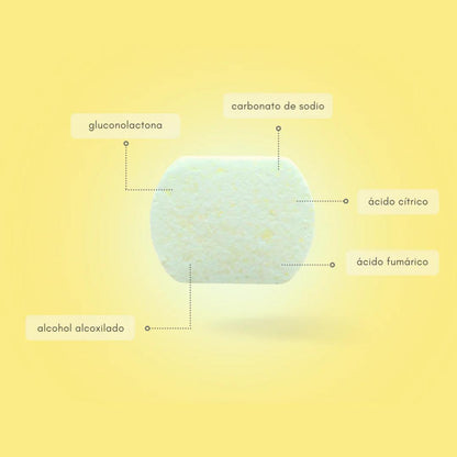 Limpador de casa de banho ecológico Neletab Lemon Anti-calcário 3 unidades