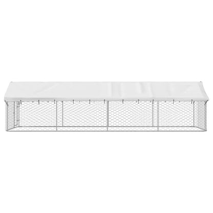 Vidaxl Perrera De Exterior Con Tejado 600x200x150 Cm_5