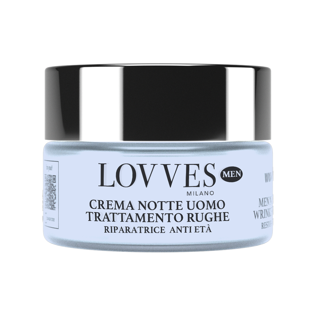 Lovves Crema Noche Hombre Tratamiento De Arrugas 50ml_0