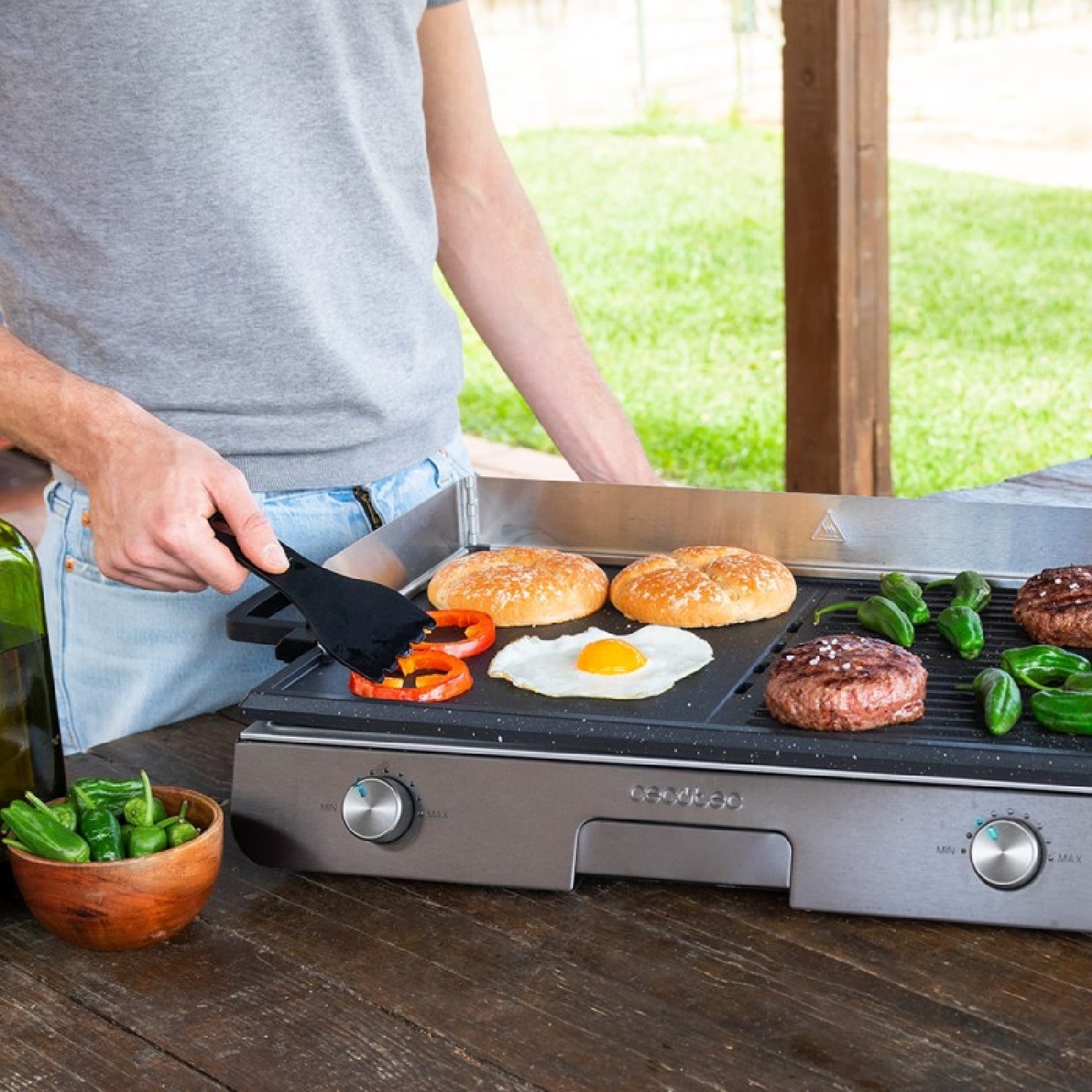 Cecotec Barbacoa Eléctrica Perfectroast 3000 Inox_1