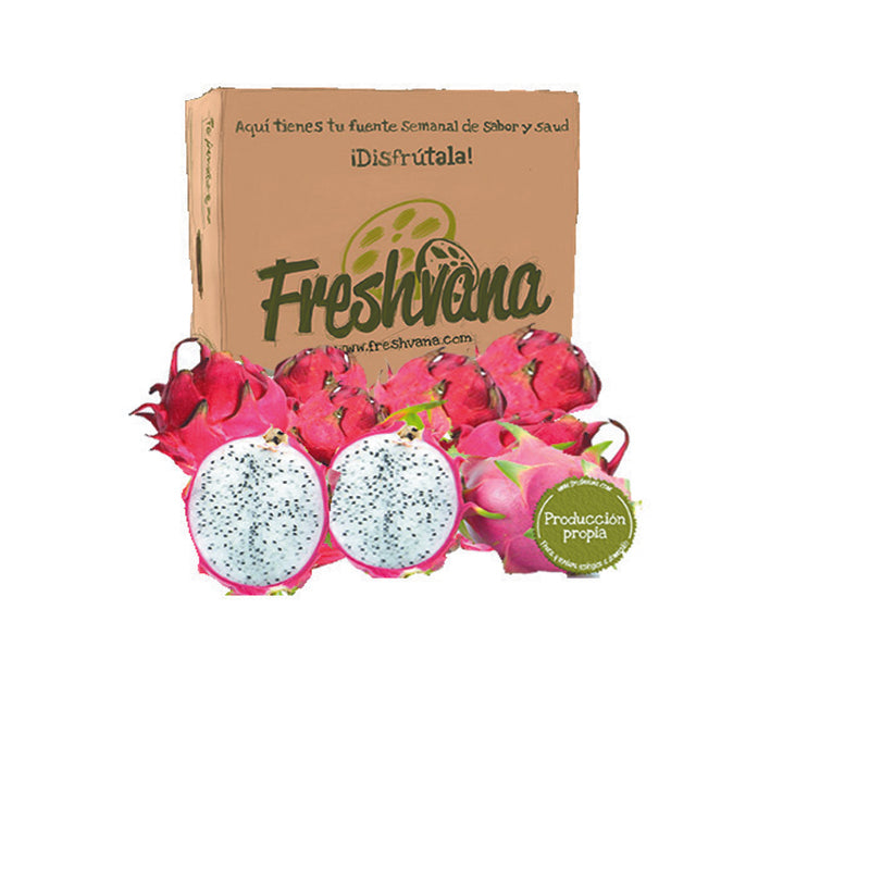Caja De Pitahaya Blanca Ecológica Freshvana 3 Kg_0