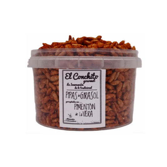 Pipas Garrapiñadas Con Pimentón Agridulce De La Vera Tarrina 240 G_0