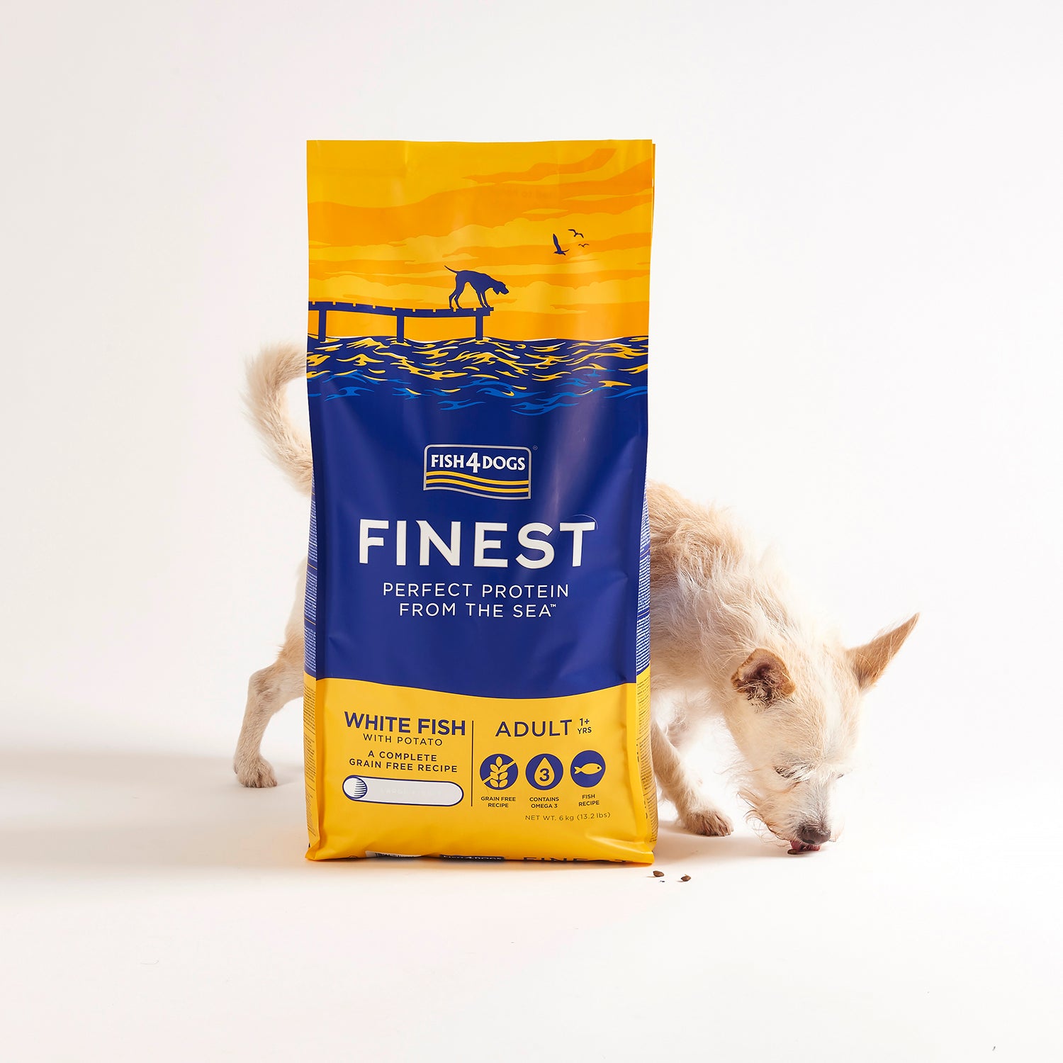 Fish4dogs Pienso Razas Pequeñas Sin Cereales – Pescado Blanco Y Patata 6 Kg_3