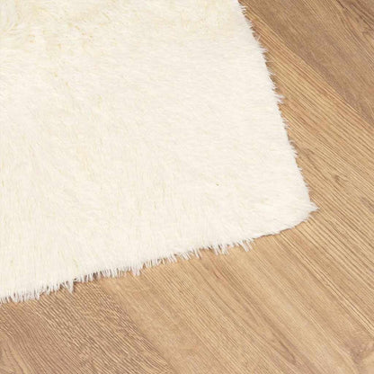Vidaxl Alfombra De Pelo Largo Navarra Color Crema 60x100 Cm Poliéster_3