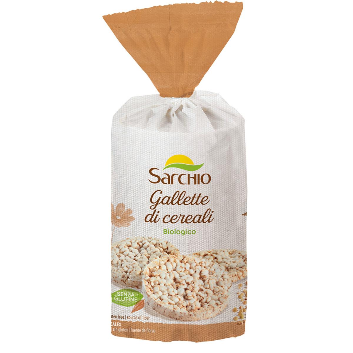 Panquecas de Cereais Biológicos Sarchio 100 g