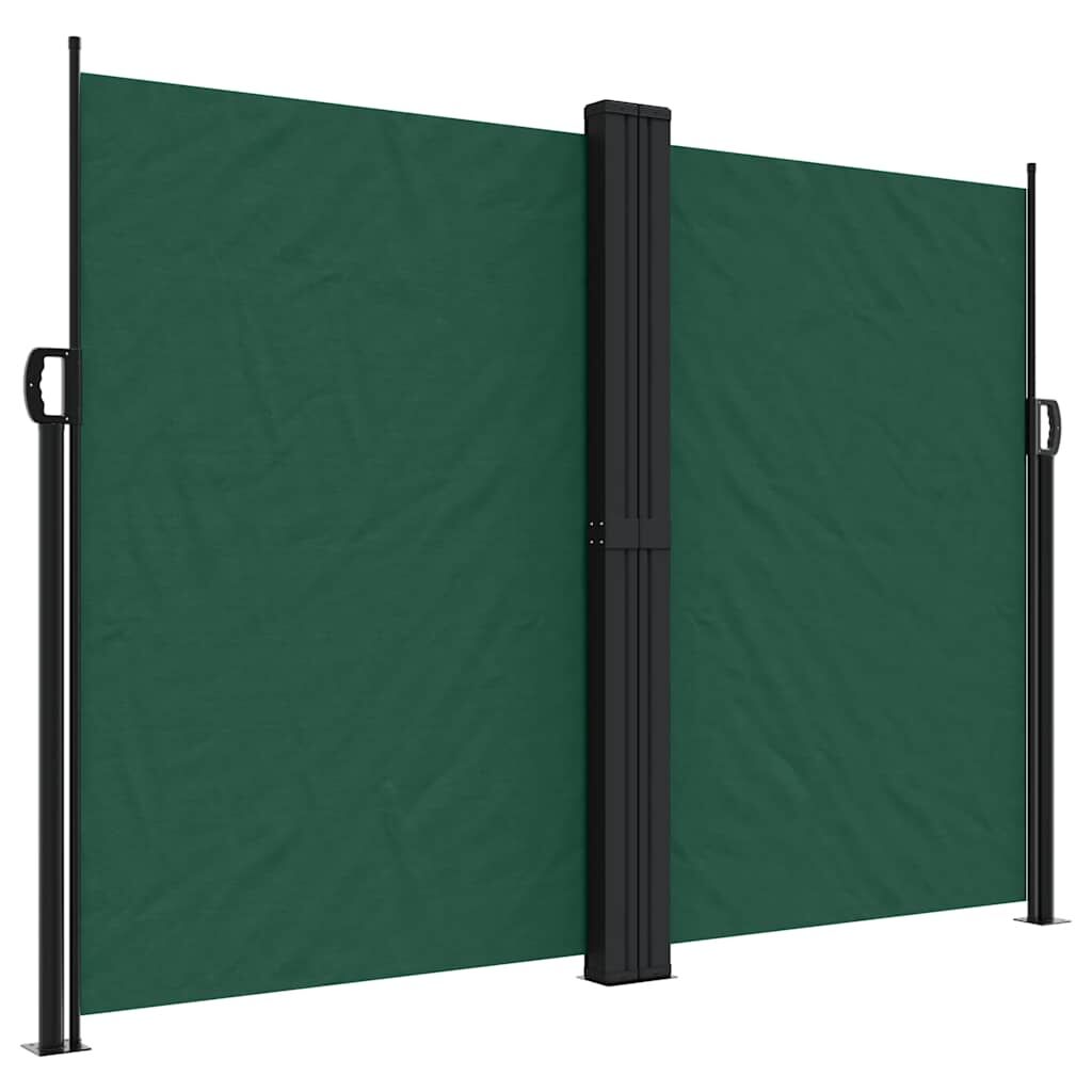 Vidaxl Toldo Lateral Retráctil Verde Oscuro 180x600 Cm_0