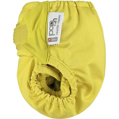 Fralda de pano de bambu pop-in de mostarda Celery Close
