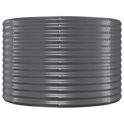 Jardinera Arriate Acero Galvanizado Antracita 249x100x68cm_3