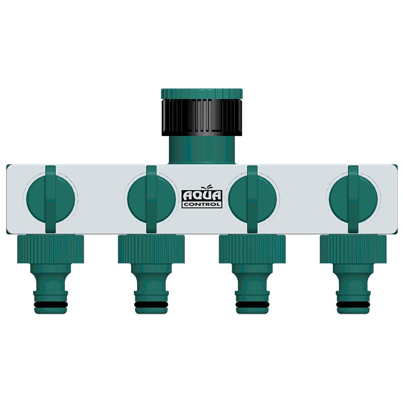 Derivação 4 Saídas de Controlo Aqua PVC Independentes