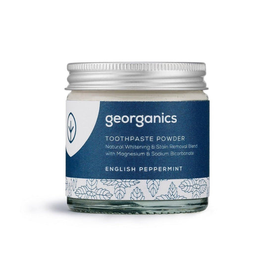 Pasta de dentes em pó de menta Georganics 60 ml