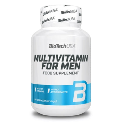 Multivitamínico Biotech Para Hombres, 60 Comprimidos._0