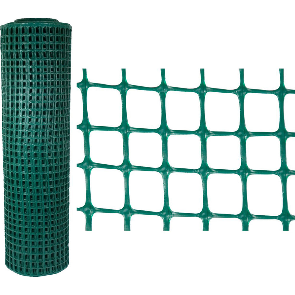 Malla Plástica 330 G - 20x20 Mm - 1x30 M - Verde_0