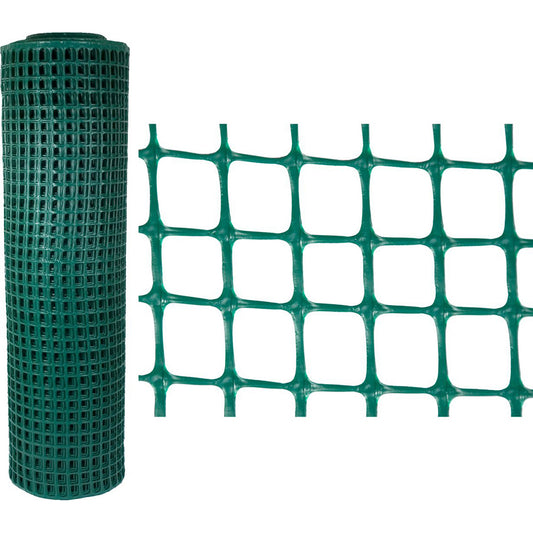 Malla Plástica 330 G - 20x20 Mm - 1x30 M - Verde_0