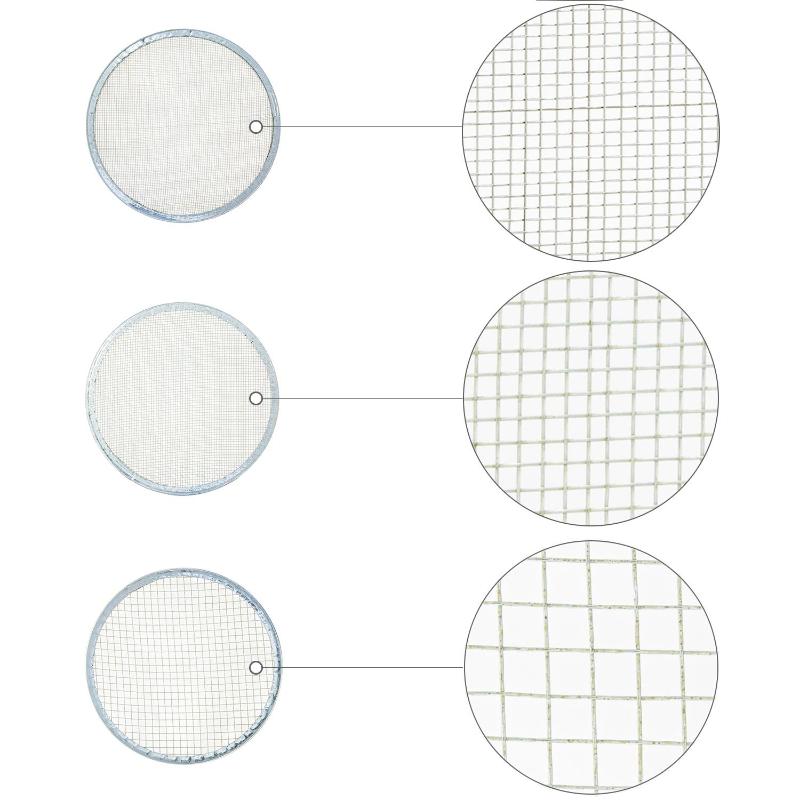 Harinero Tamizador Acero Inoxidable Ø 20 Cm. Con 3 Mallas Intercambiables