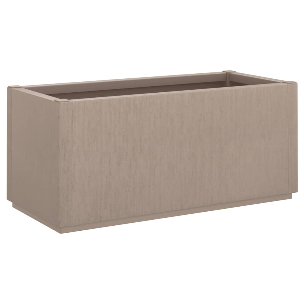 Caja De Flores De Jardín Marrón Claro_0