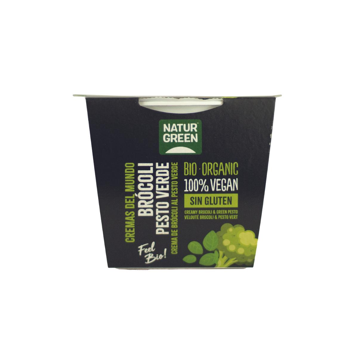 Creme de brócolos com pesto verde Naturgreen, 310 g