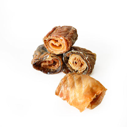 Snack Natural Para Perro Maxi Sushi Salmon 4u X 4 Bolsas Wuapu_1