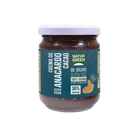Creme de Caju com Cacau Biológico NaturGreen 250g