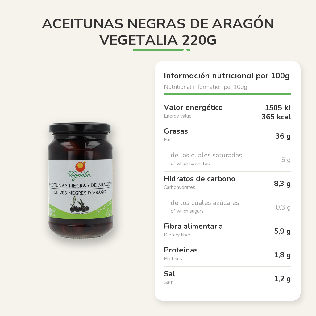 Información nutricional