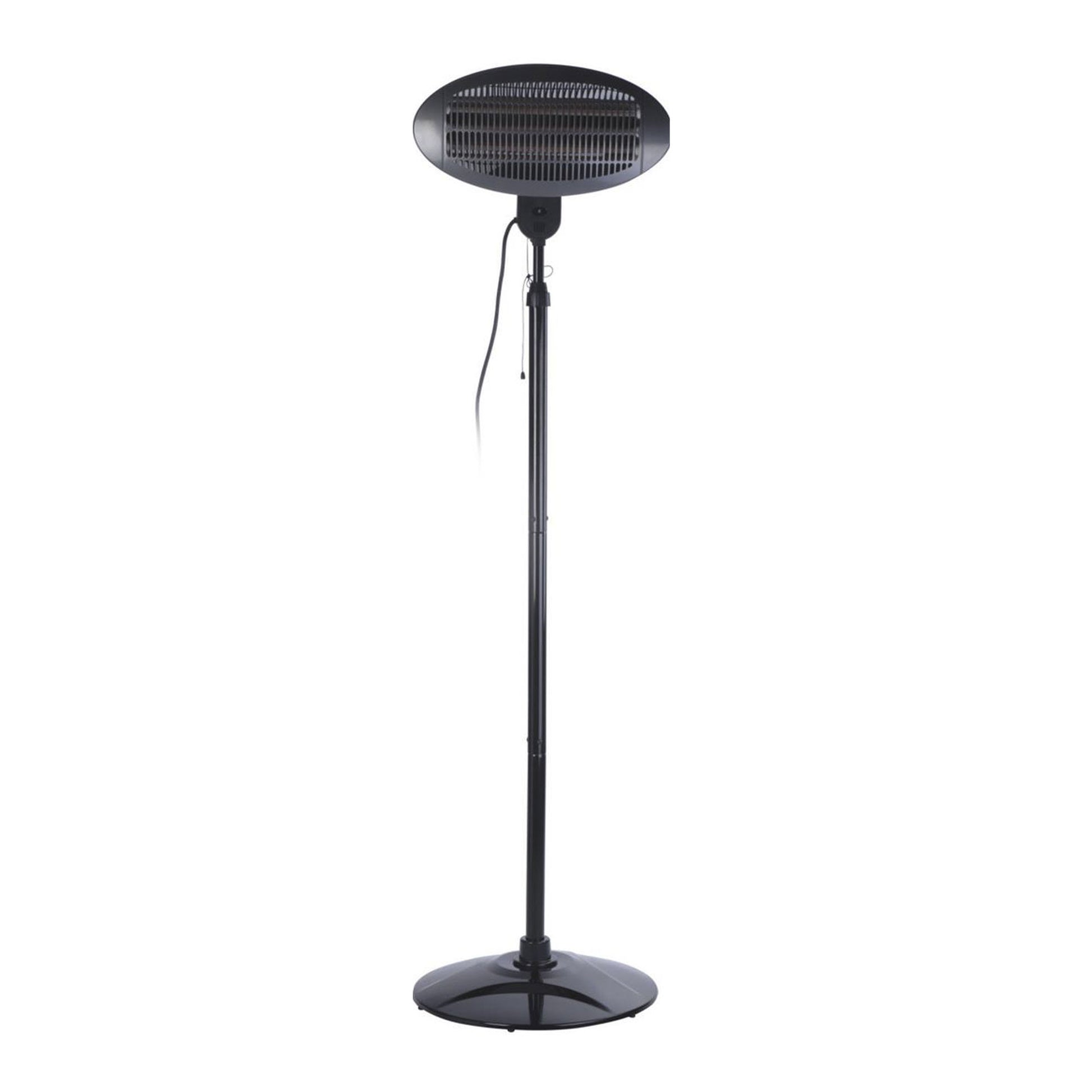 Well Home Calentador De Pared Con 3 Tubos De Cuarzo 50x18x21cm_0