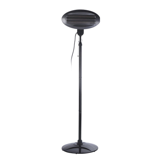 Well Home Calentador De Pared Con 3 Tubos De Cuarzo 50x18x21cm_0