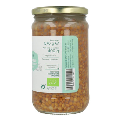 Lentilhas Cozidas ECO Planeta Huerto 570 g