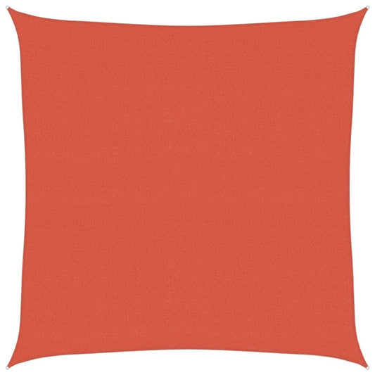 Vidaxl Toldo De Vela Hdpe Terracota 160 G/m² 7x7 M_0