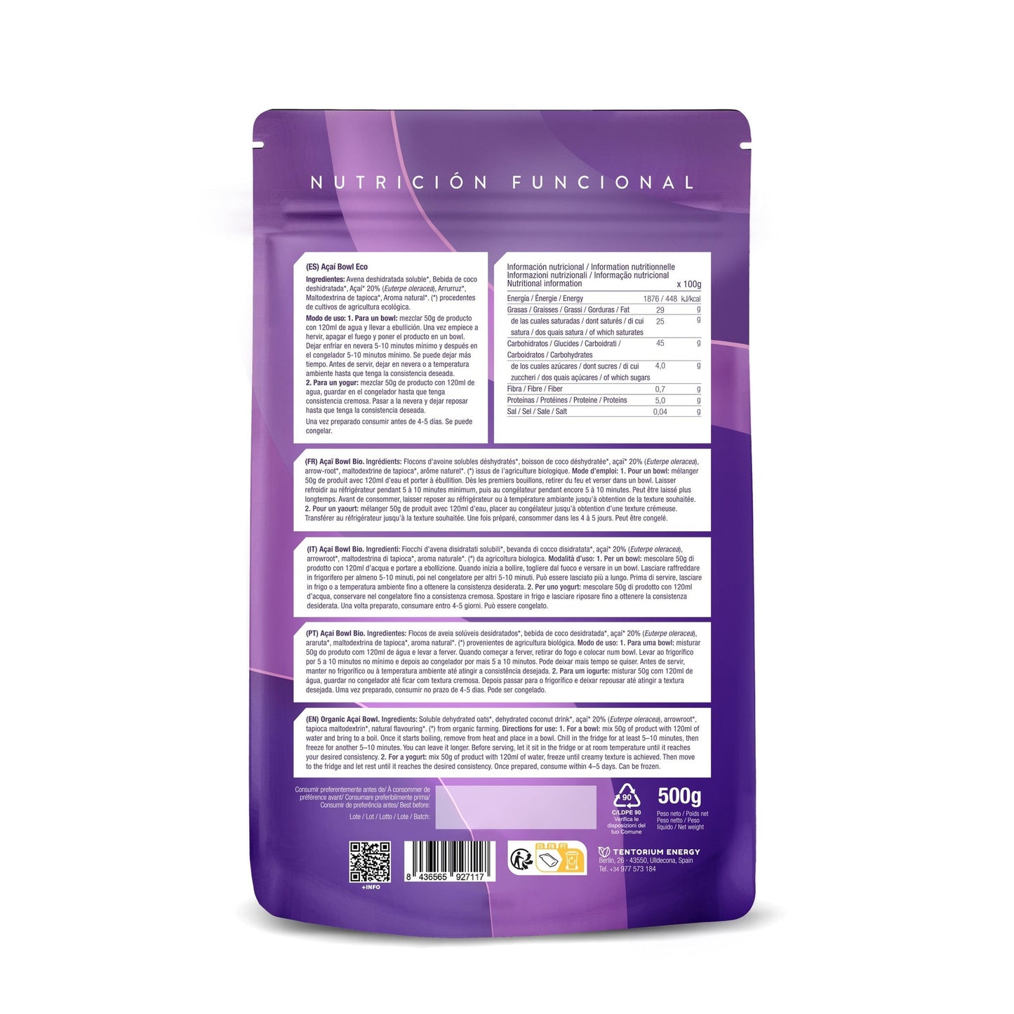 Açai Bowl ECO Energy Feelings 500 g