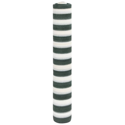Vidaxl Red De Privacidad Hdpe Verde Y Blanco 1,5x50 M 75 G/m²_0